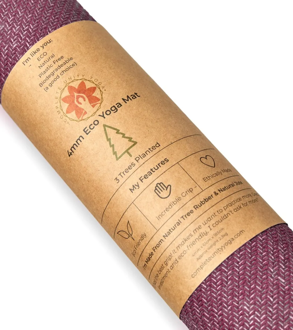 Complete Unity Complete Grip Eco Yoga Mat 4mm