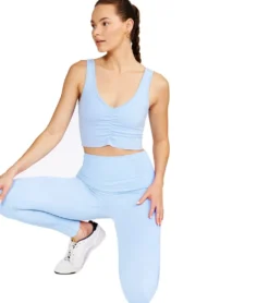Cream Yoga Haylee Seamless Legging