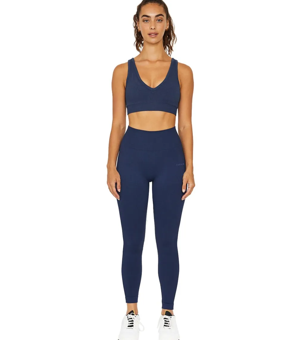 Cream Yoga Haylee Seamless Legging