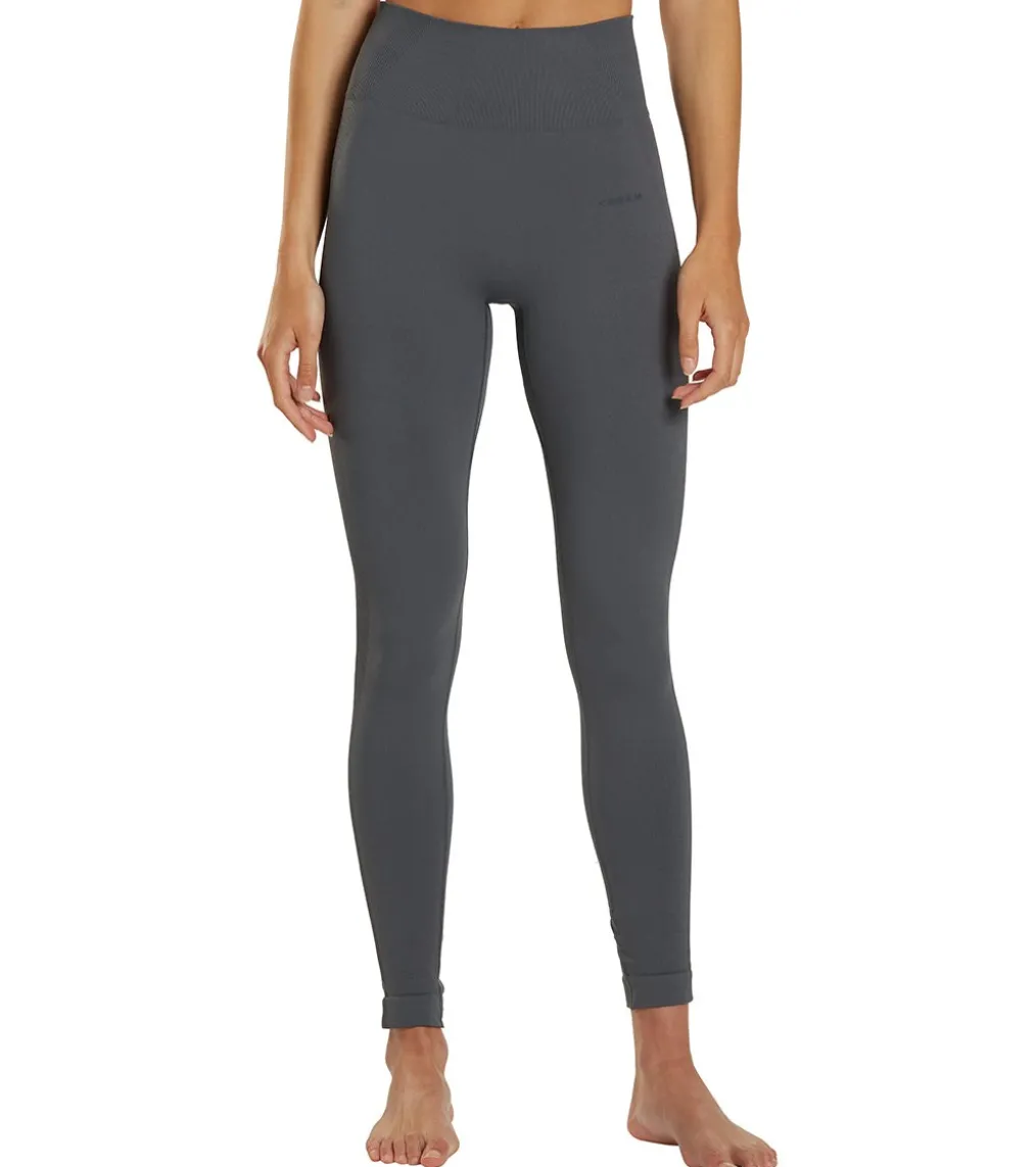 Cream Yoga Haylee Seamless Legging