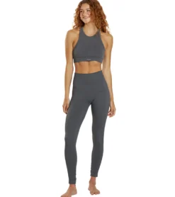 Cream Yoga Haylee Seamless Legging