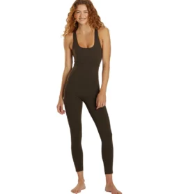 Cream Yoga Heather Jumpsuit