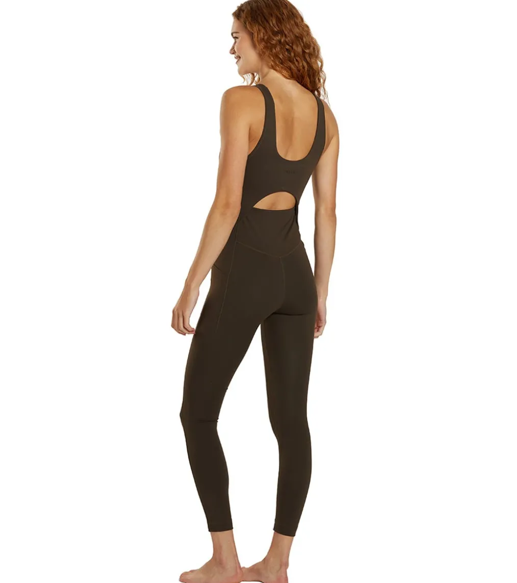Cream Yoga Heather Jumpsuit