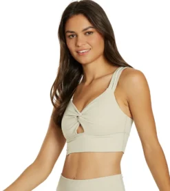 Cream Yoga Molly Bra Top