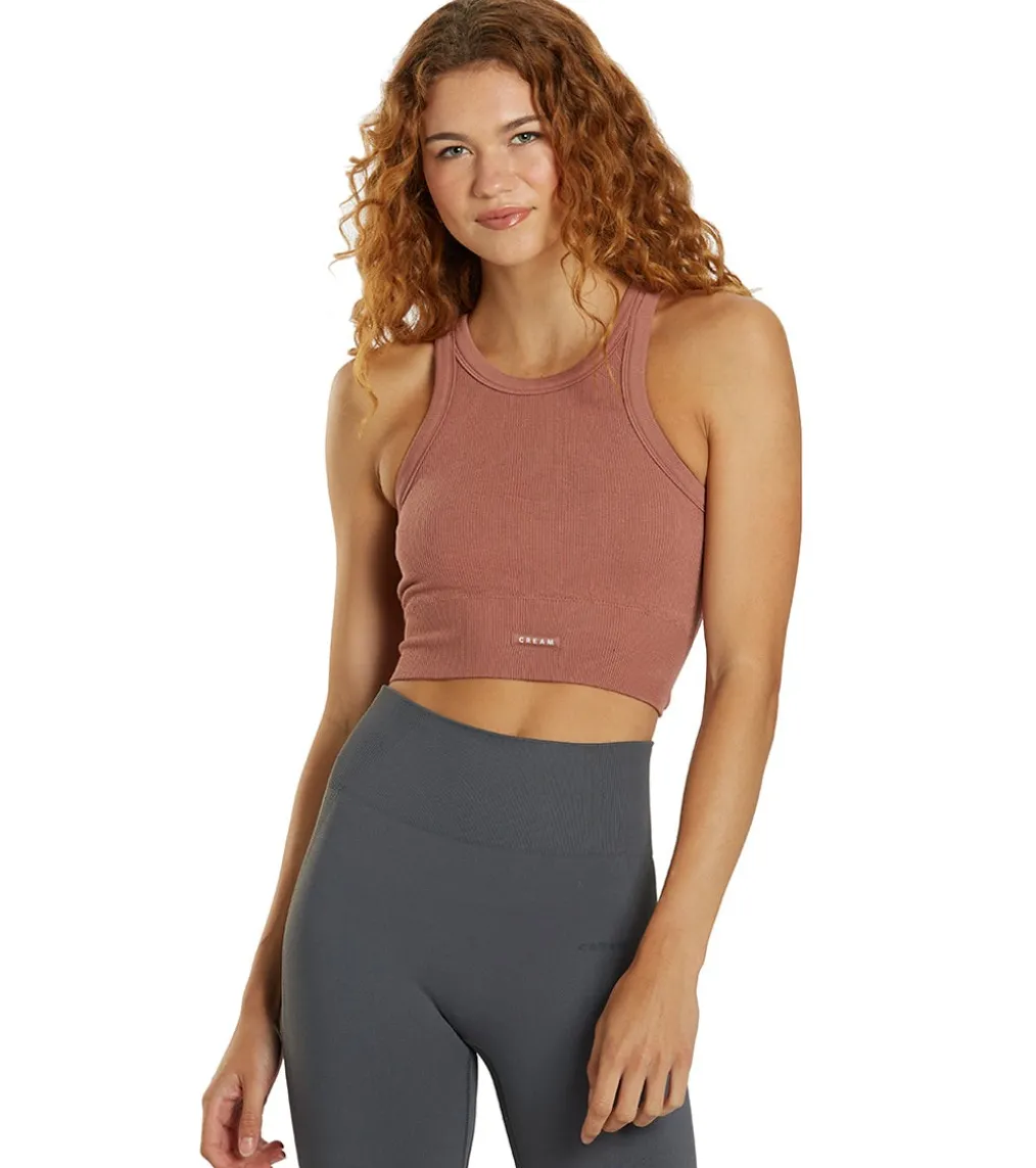 Cream Yoga Rumi Tank Top