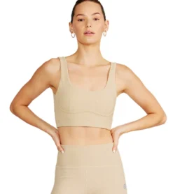 Cream Yoga Venesa Bustier Bra