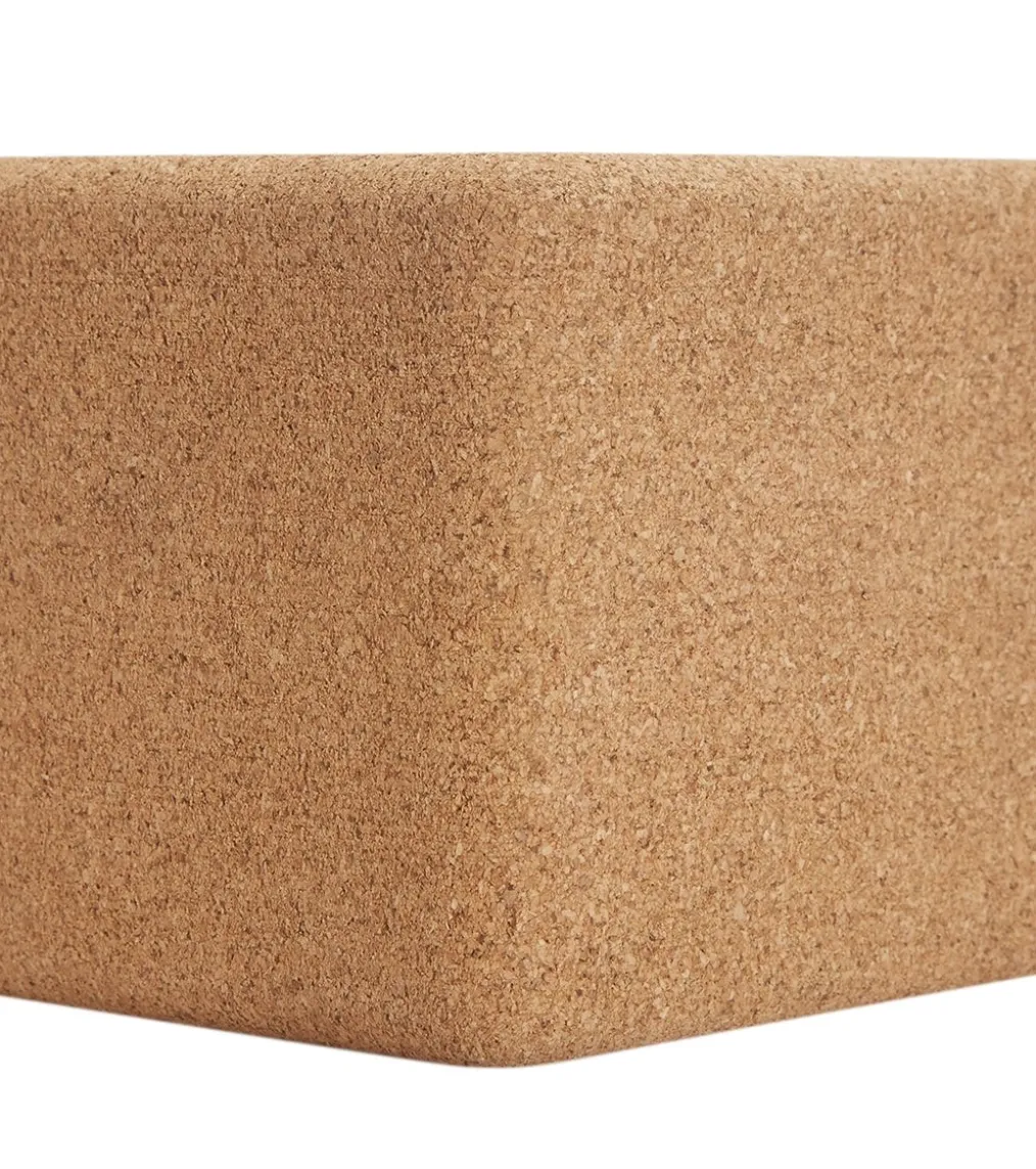 Everyday Yoga Cork Yoga Block 5 Inch
