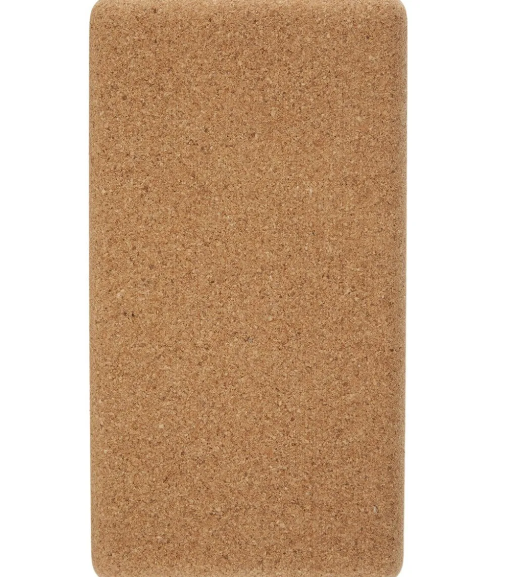 Everyday Yoga Cork Yoga Block 3 Inch