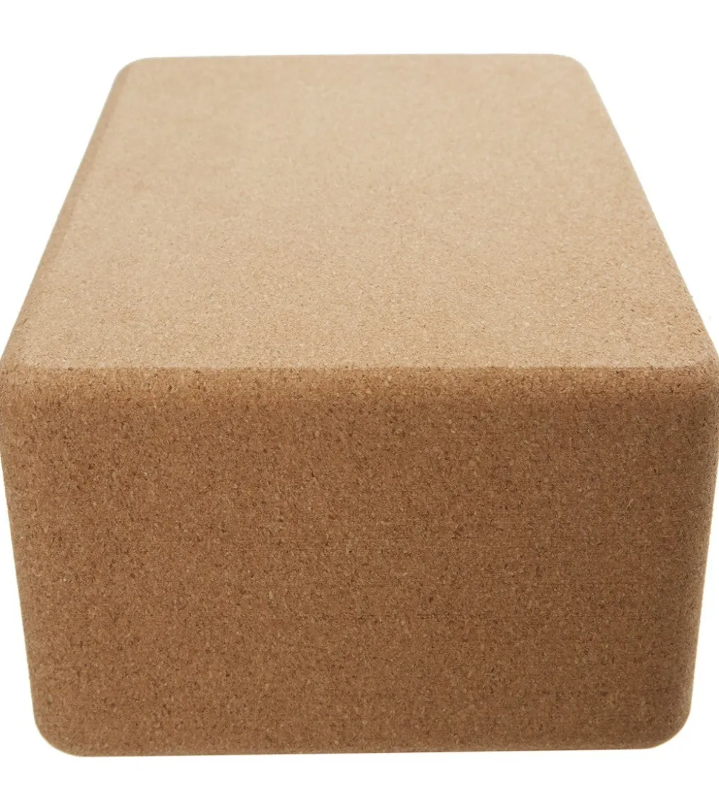 Everyday Yoga Cork Yoga Block 3 Inch