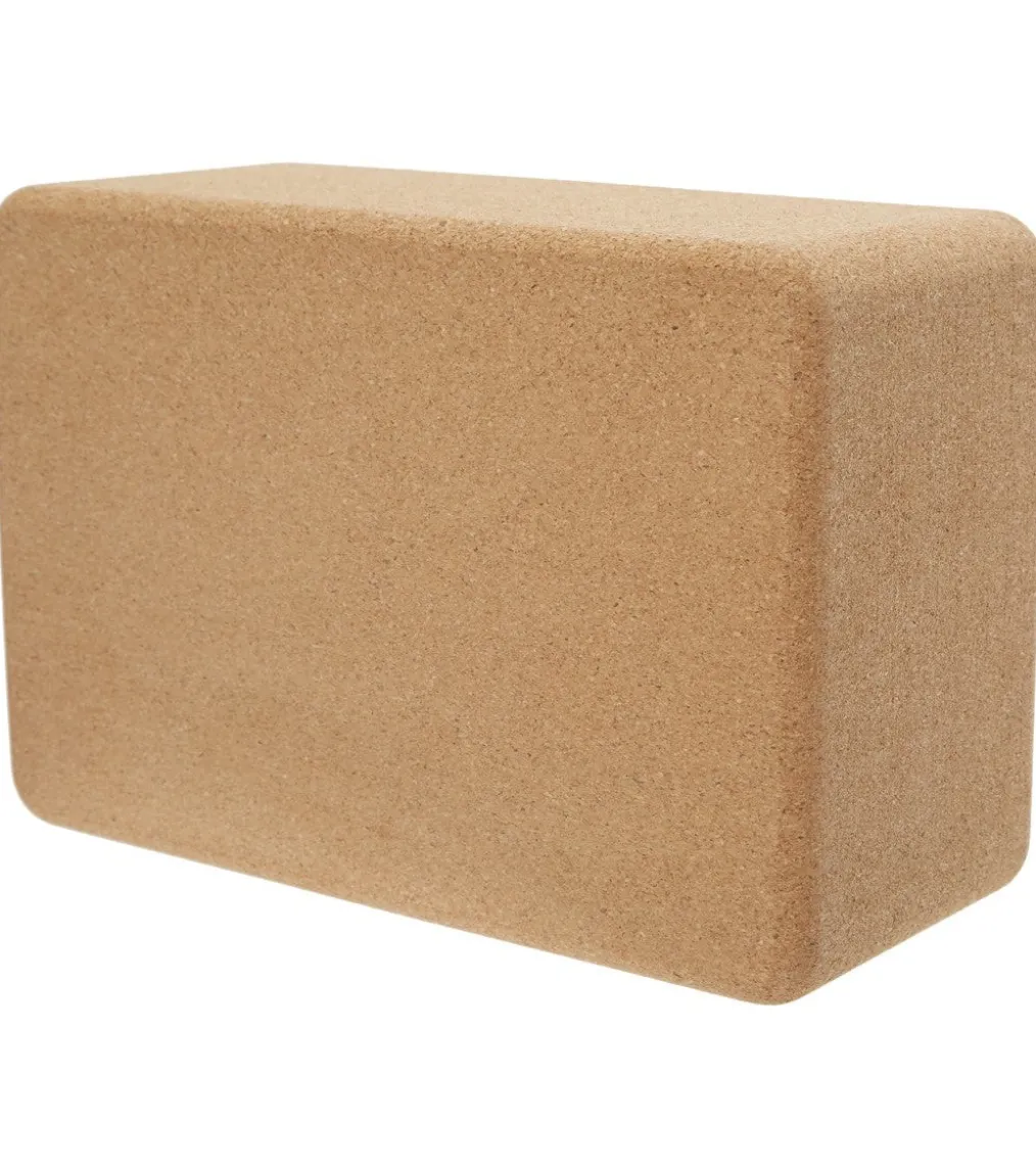 Everyday Yoga Cork Yoga Block 3 Inch