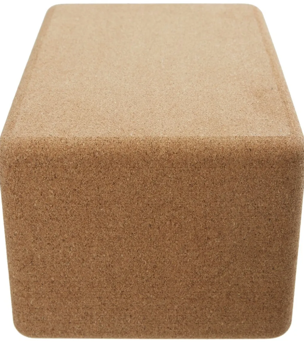 Everyday Yoga Cork Yoga Block 3 Inch