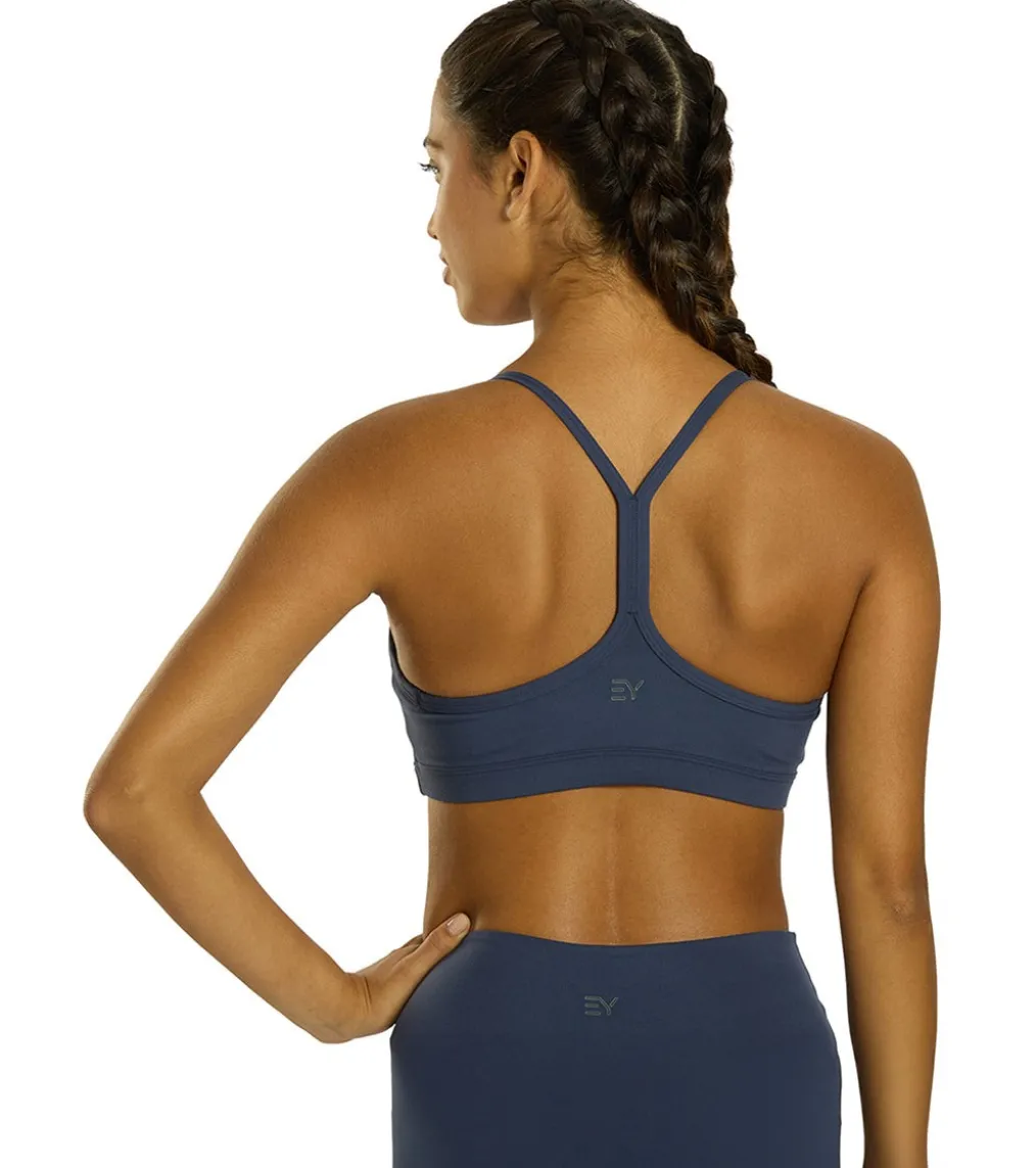 Everyday Yoga Delight Solid Racer Back Sports Bra