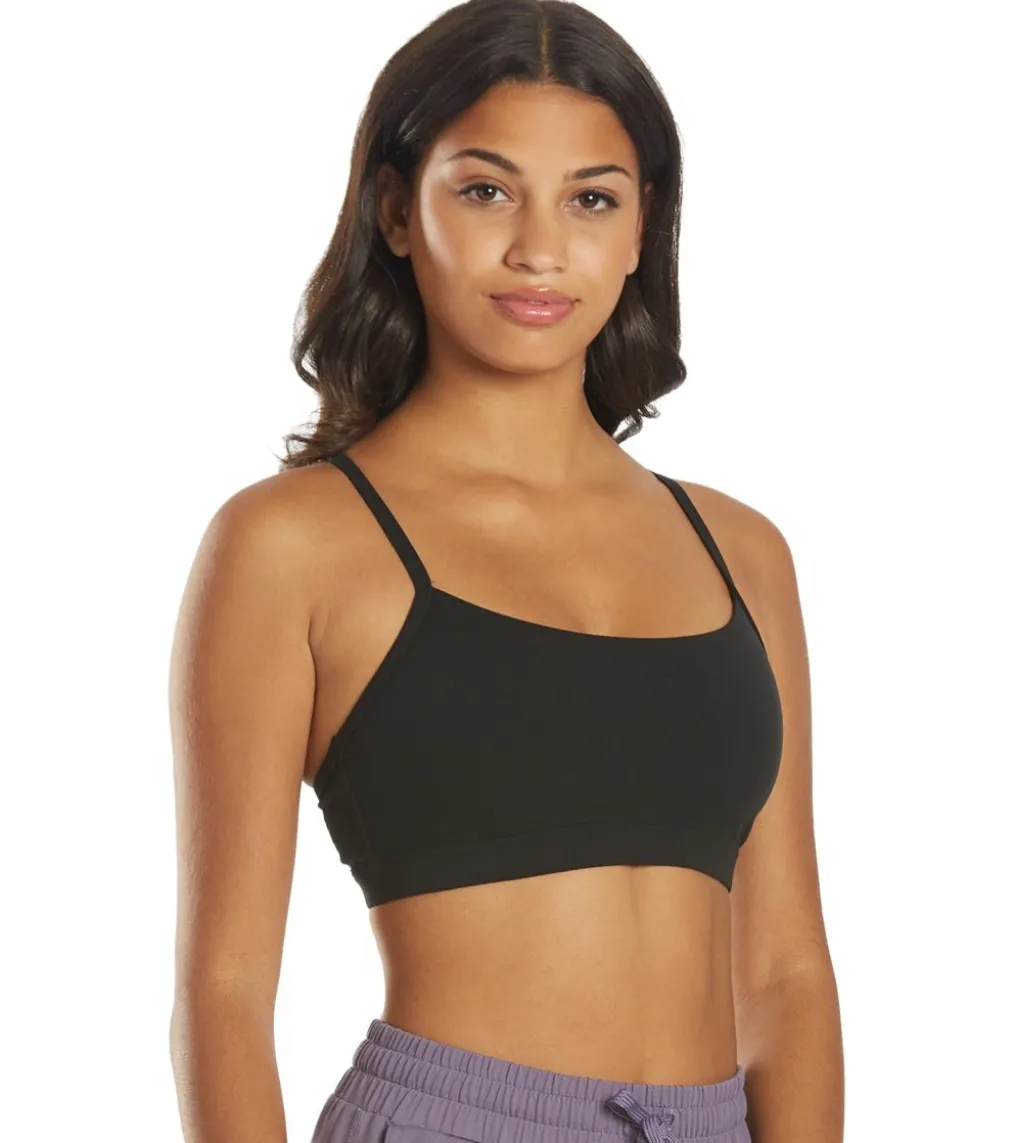 Everyday Yoga Delight Solid Racer Back Sports Bra