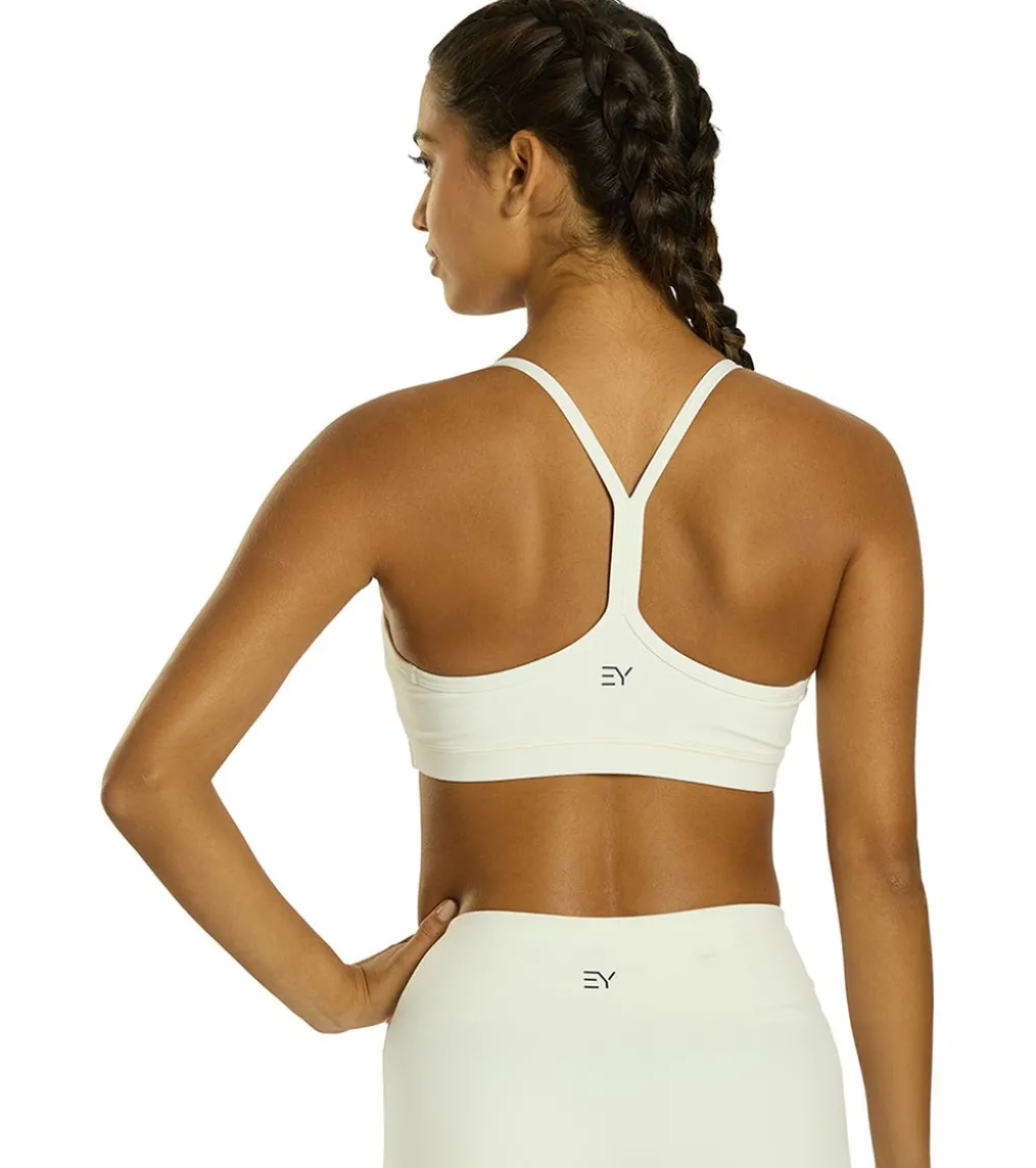 Everyday Yoga Delight Solid Racer Back Sports Bra