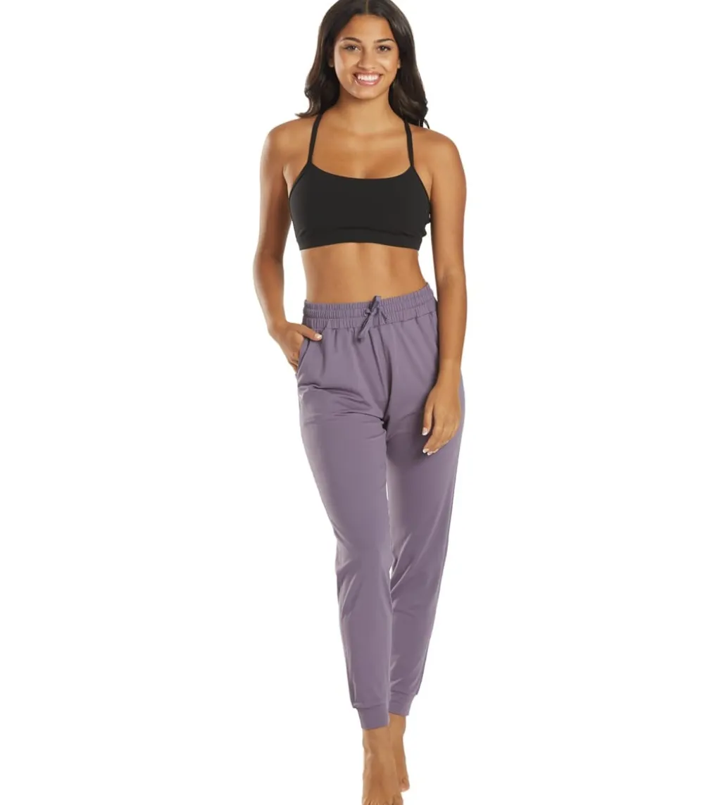 Everyday Yoga Delight Solid Racer Back Sports Bra