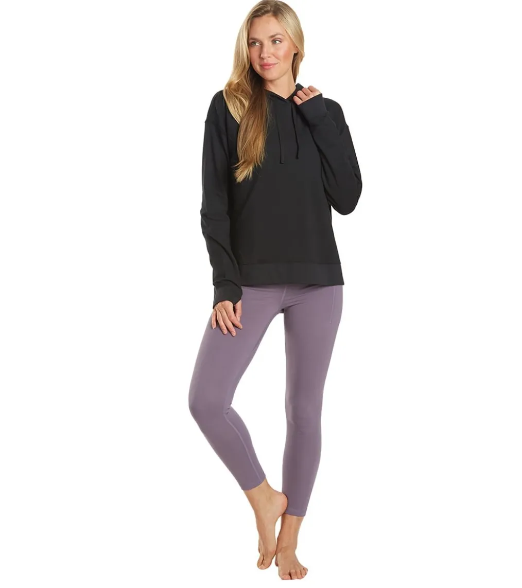 Everyday Yoga Diverse Solid Hi-Low Hooded Sweatshirt