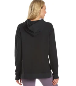 Everyday Yoga Diverse Solid Hi-Low Hooded Sweatshirt