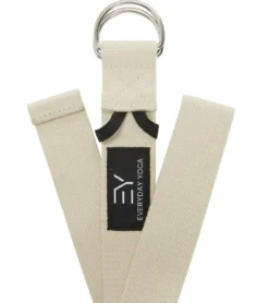 Everyday Yoga 8 Foot Yoga Strap D-Ring