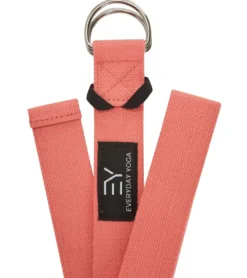 Everyday Yoga 8 Foot Yoga Strap D-Ring