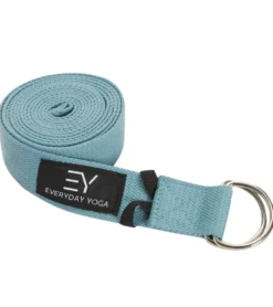 Everyday Yoga 8 Foot Yoga Strap D-Ring