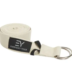 Everyday Yoga 8 Foot Yoga Strap D-Ring