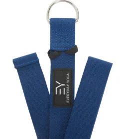 Everyday Yoga 8 Foot Yoga Strap D-Ring