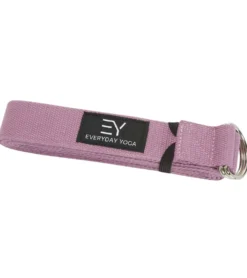 Everyday Yoga 8 Foot Yoga Strap D-Ring