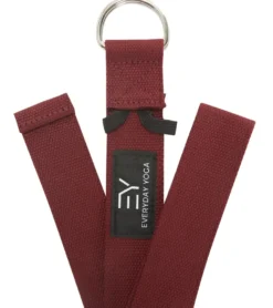 Everyday Yoga 6 Foot Yoga Strap D-Ring