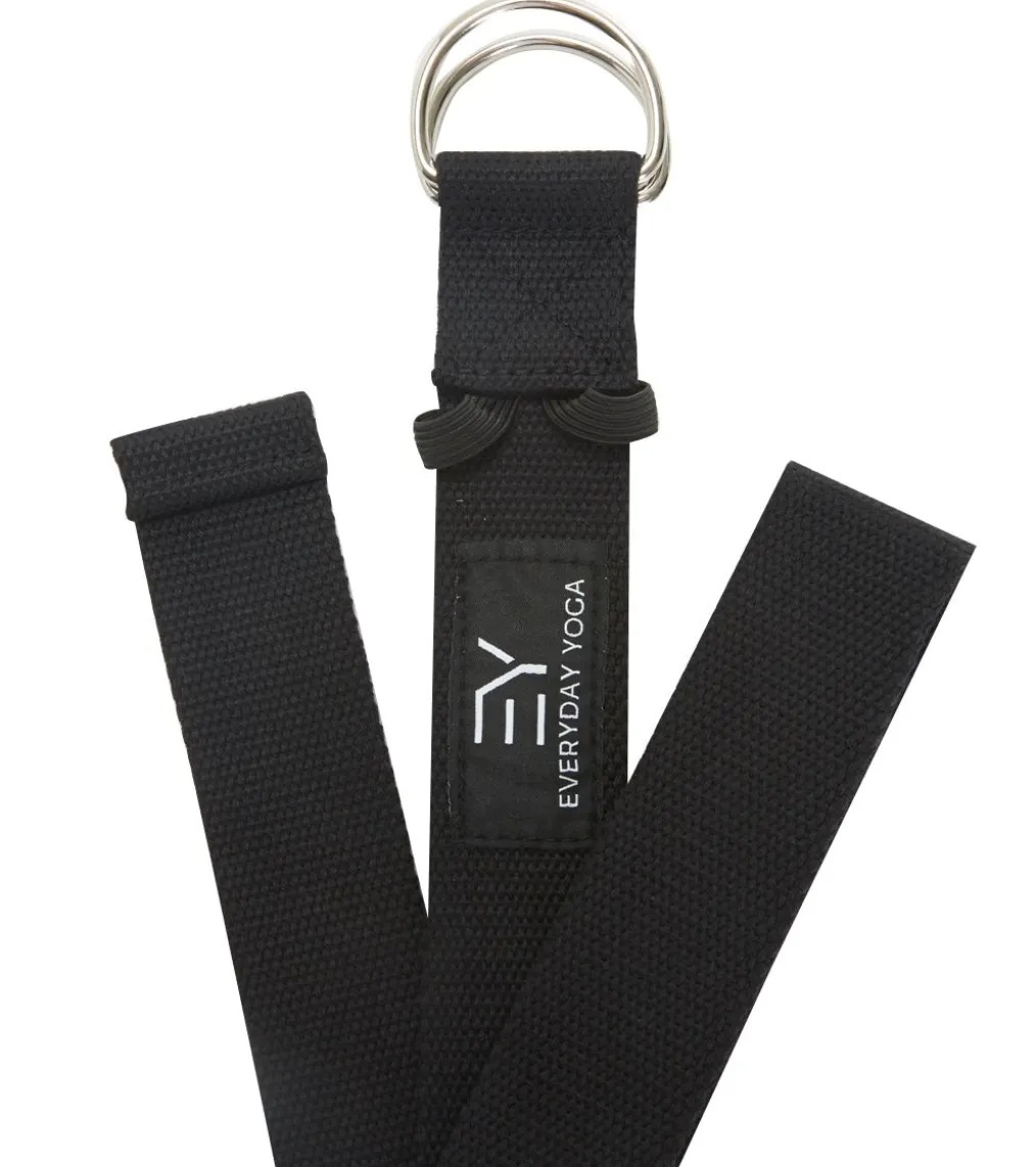 Everyday Yoga 6 Foot Yoga Strap D-Ring