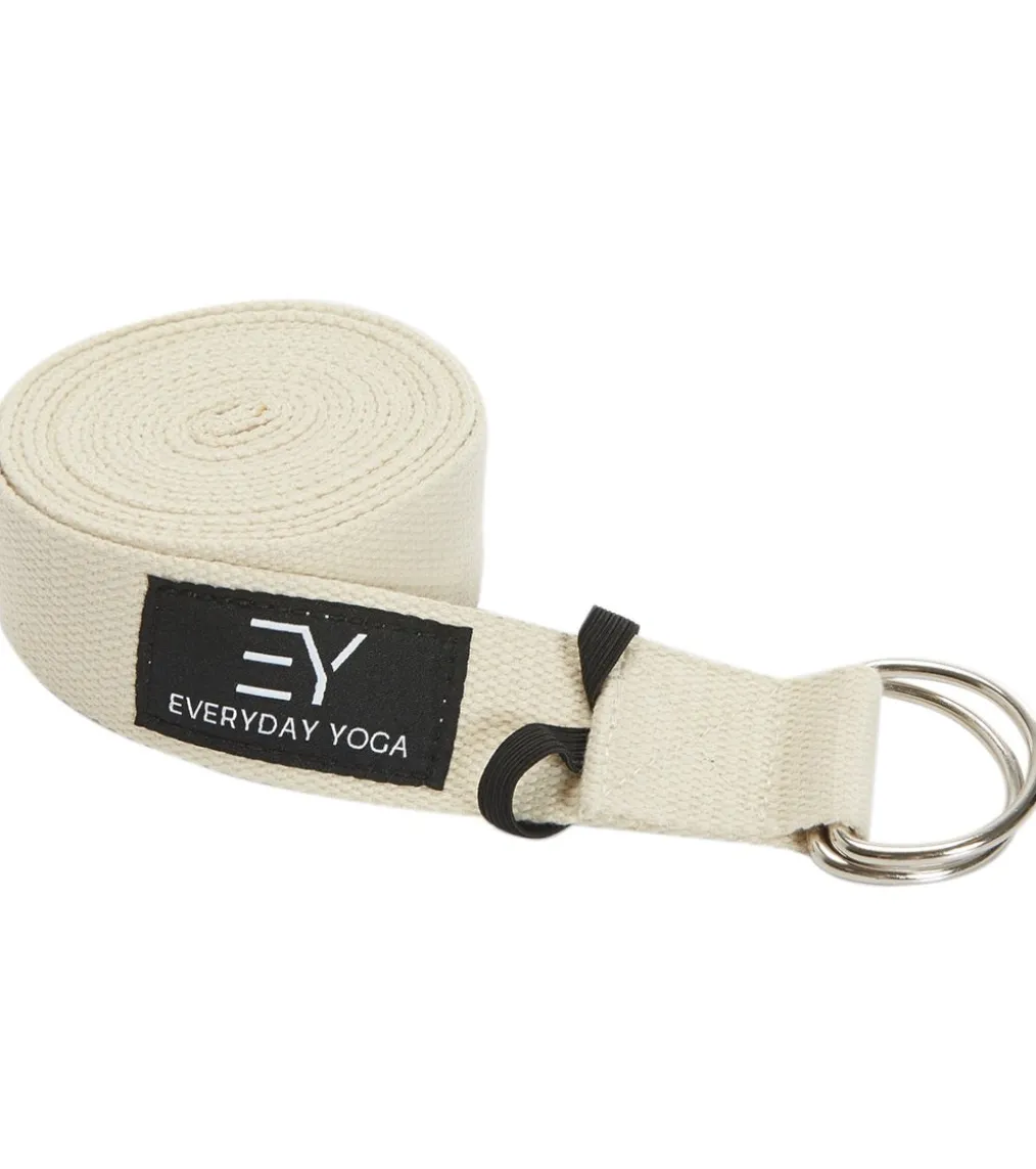 Everyday Yoga 10 Foot Yoga Strap D-Ring