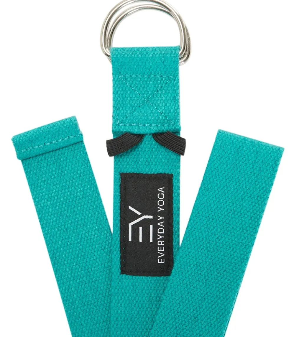 Everyday Yoga 10 Foot Yoga Strap D-Ring