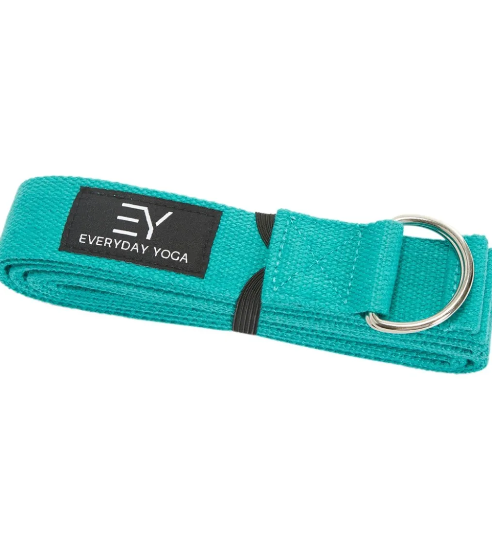 Everyday Yoga 10 Foot Yoga Strap D-Ring