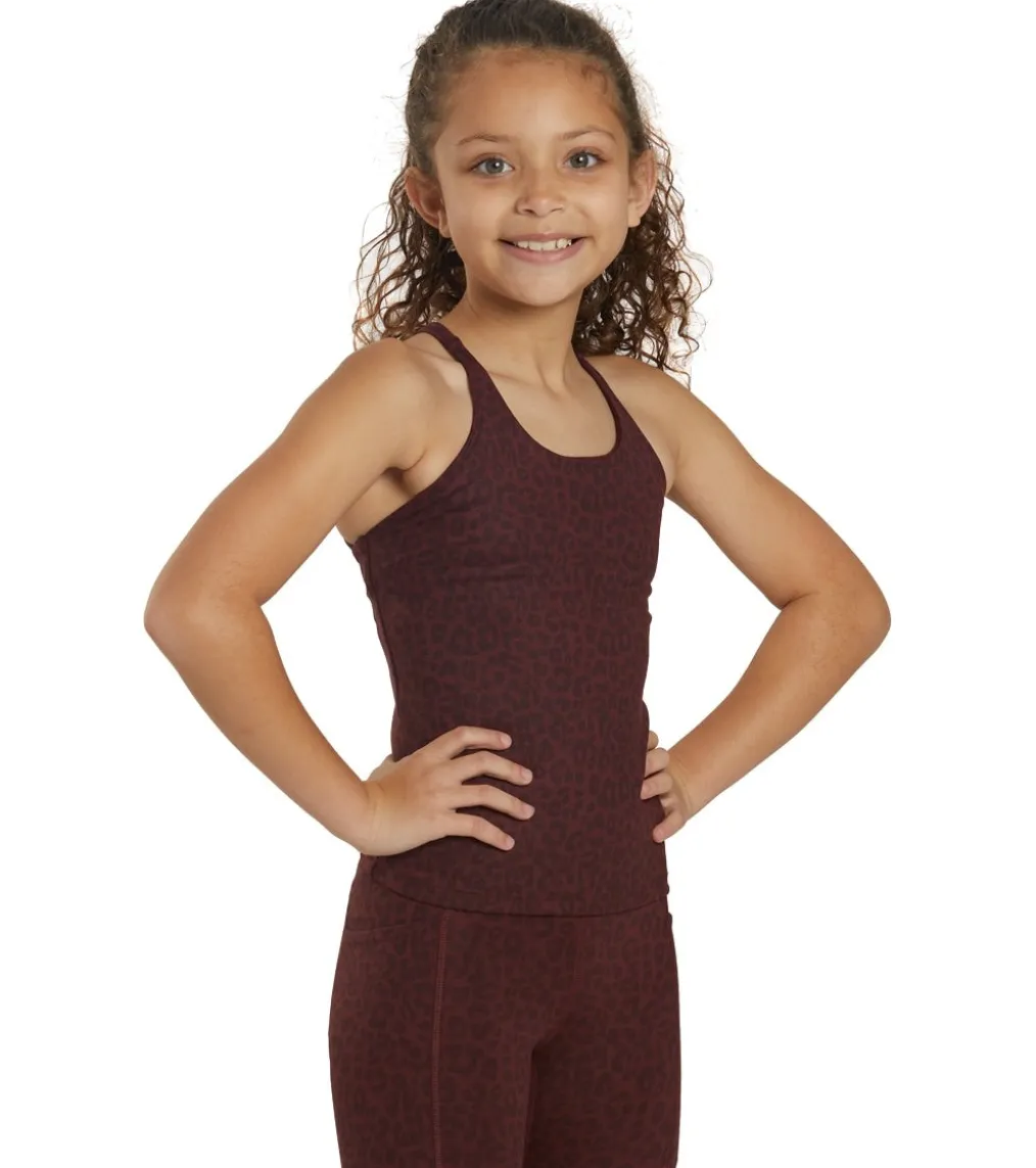 Everyday Yoga Girl Elevated Cheetah Support Tank