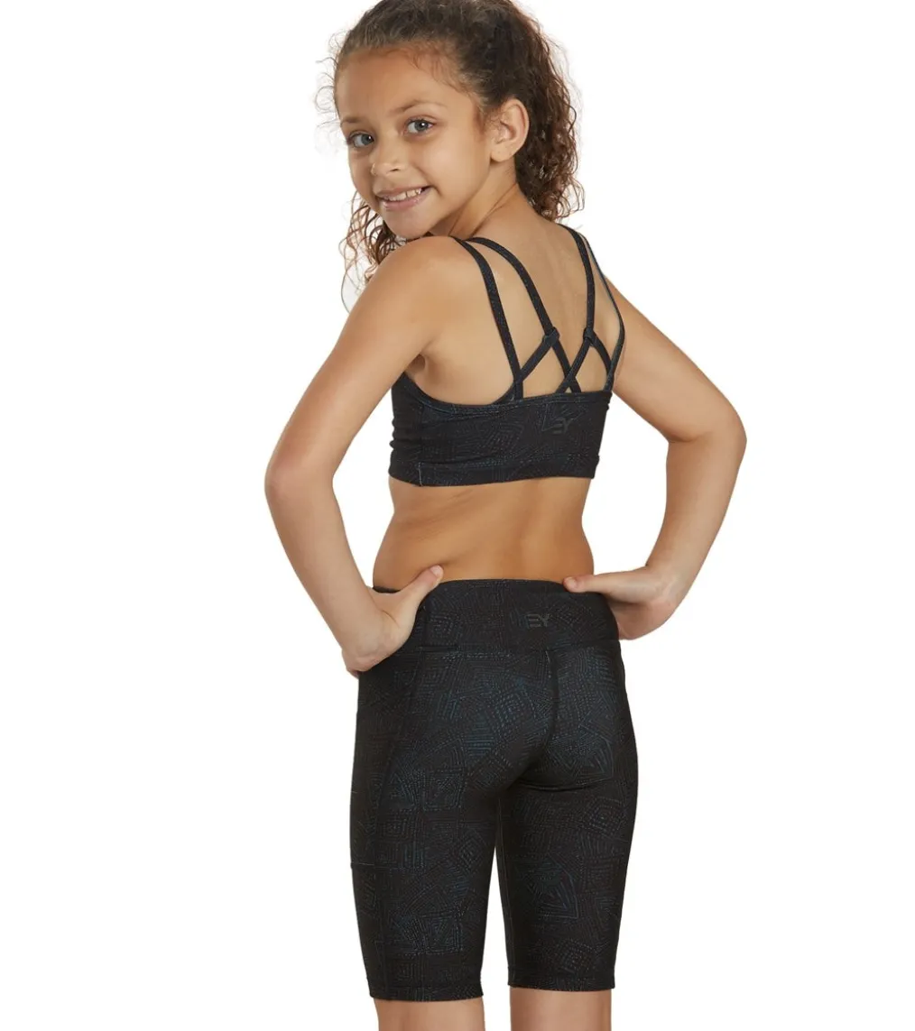 Everyday Yoga Girl Uphold Tribe High Waisted Biker Shorts with Pocket
