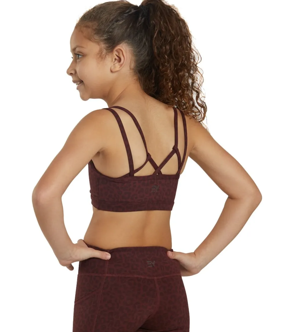 Everyday Yoga Girl Wholesome Cheetah Sports Bra