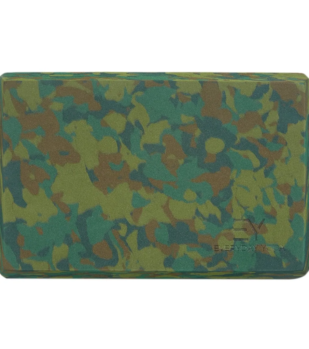 Everyday Yoga 4 Inch Heritage Camo Foam Yoga Block