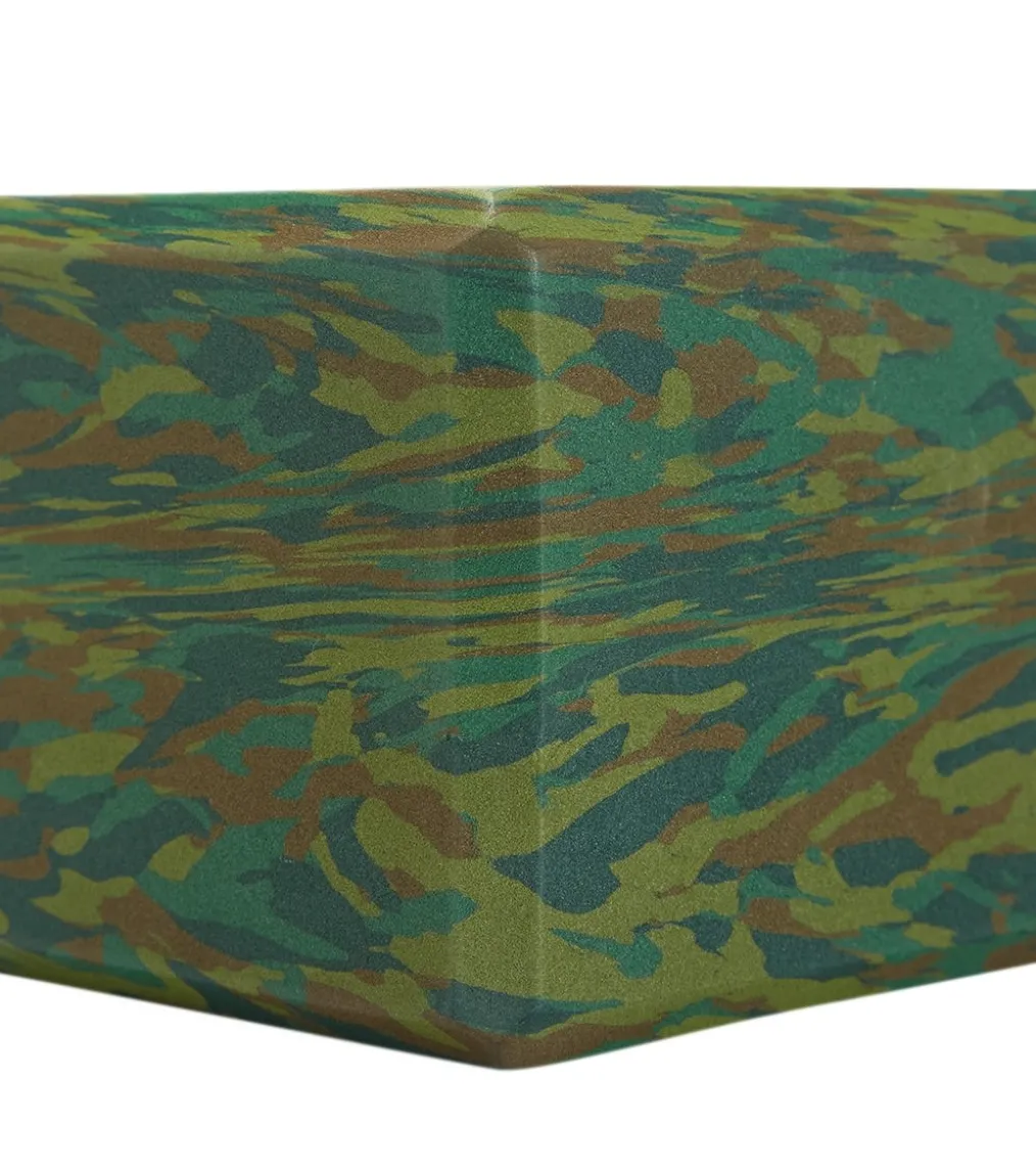 Everyday Yoga 4 Inch Heritage Camo Foam Yoga Block