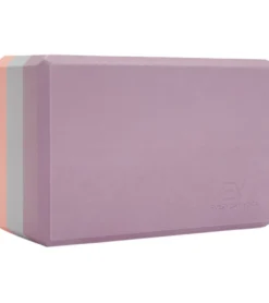 Everyday Yoga 4 Inch Tri Color Foam Yoga Block