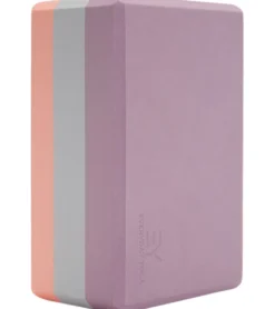 Everyday Yoga 4 Inch Tri Color Foam Yoga Block