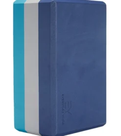 Everyday Yoga 4 Inch Tri Color Foam Yoga Block