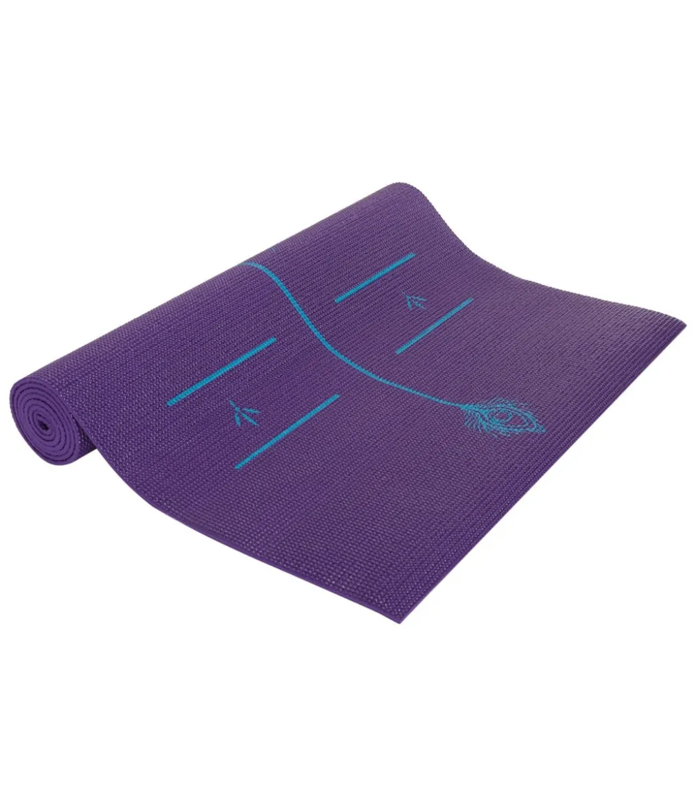 Everyday Yoga Kids' Alignment Yoga Mat 60 Inch 5mm