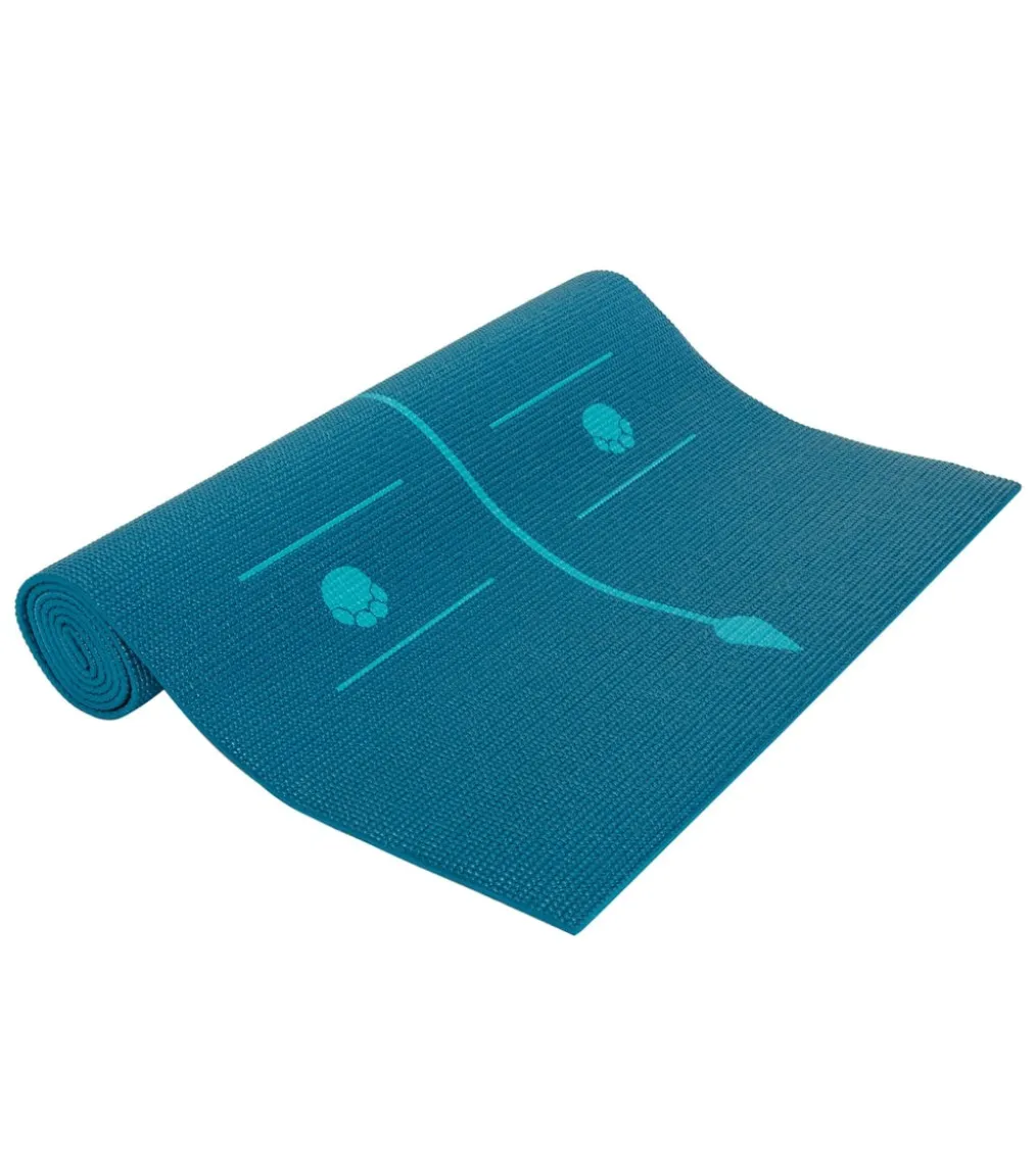 Everyday Yoga Kids' Alignment Yoga Mat 60 Inch 5mm