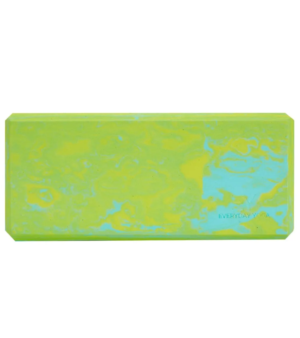 Everyday Yoga Kid’s 3 Inch Marbled Foam Yoga Block