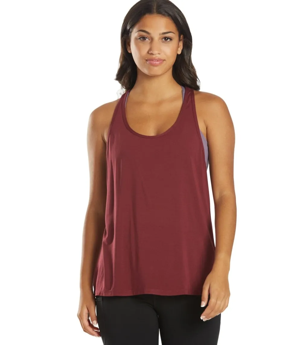 Everyday Yoga Motion Solid Racer Back Layering Tank