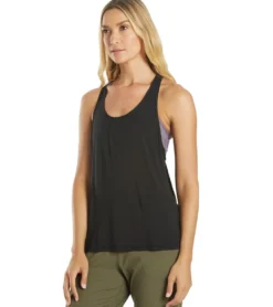 Everyday Yoga Motion Solid Racer Back Layering Tank