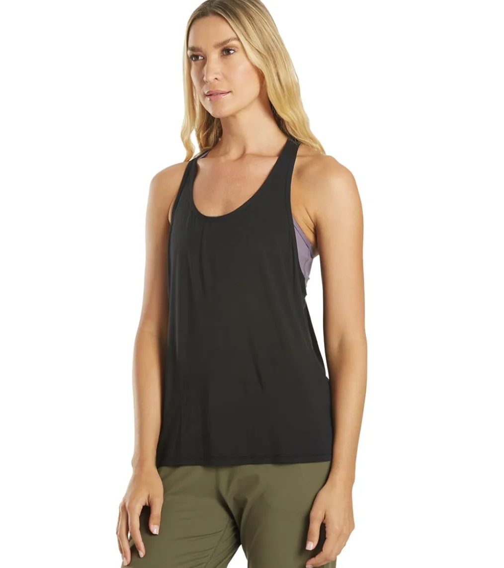Everyday Yoga Motion Solid Racer Back Layering Tank