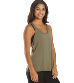 Everyday Yoga Motion Solid Racer Back Layering Tank
