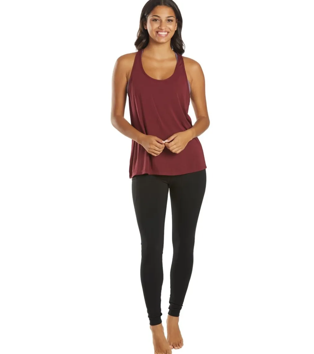Everyday Yoga Motion Solid Racer Back Layering Tank