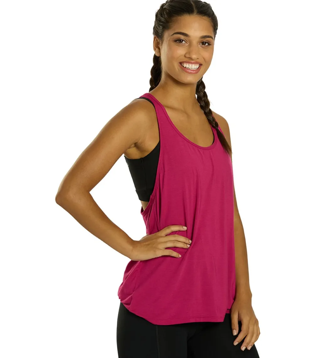 Everyday Yoga Motion Solid Racer Back Layering Tank