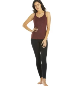Everyday Yoga Radiant Cheetah Strappy Back Support Tank